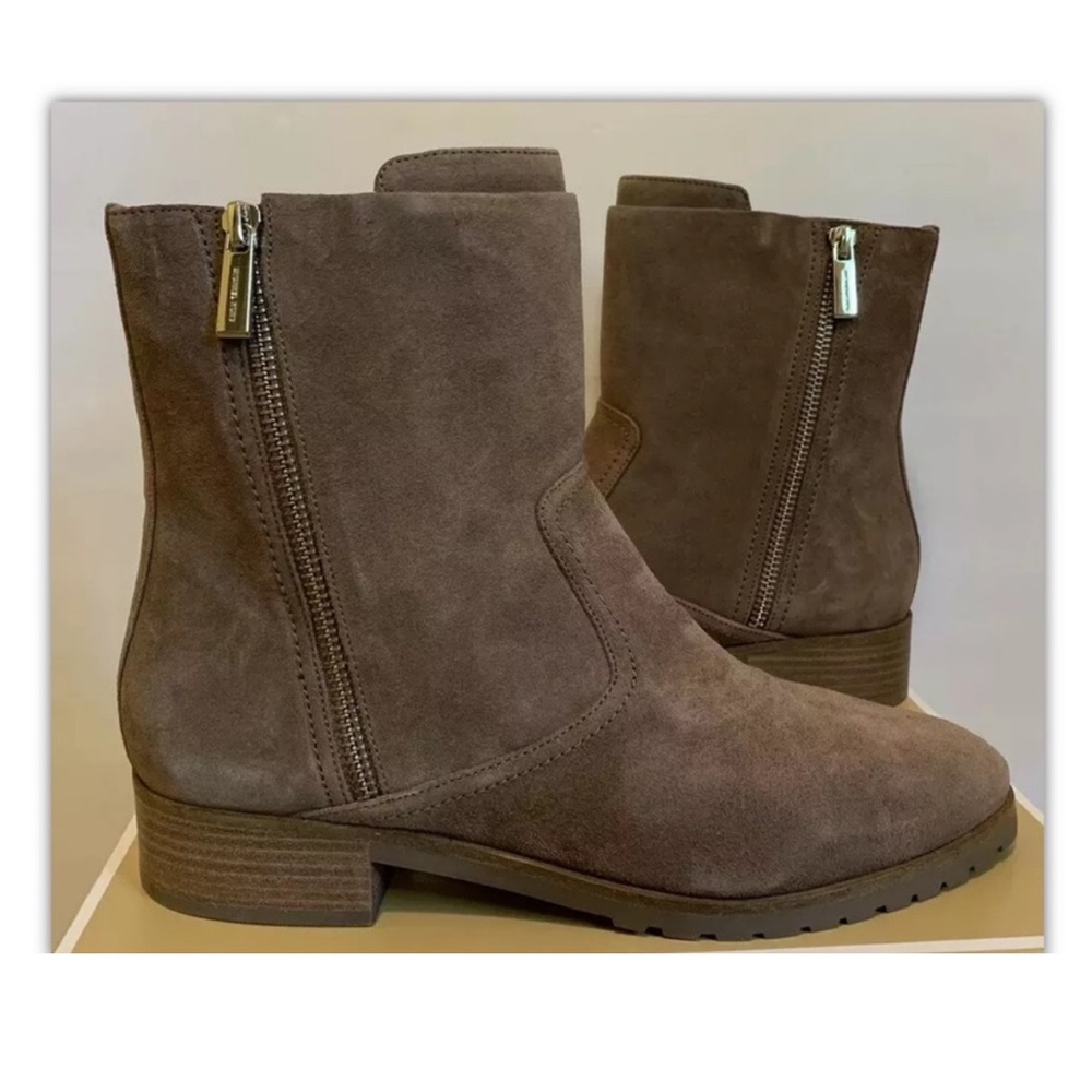 Michael Kors Taupe Andi Flat Booties Women’s 8.5